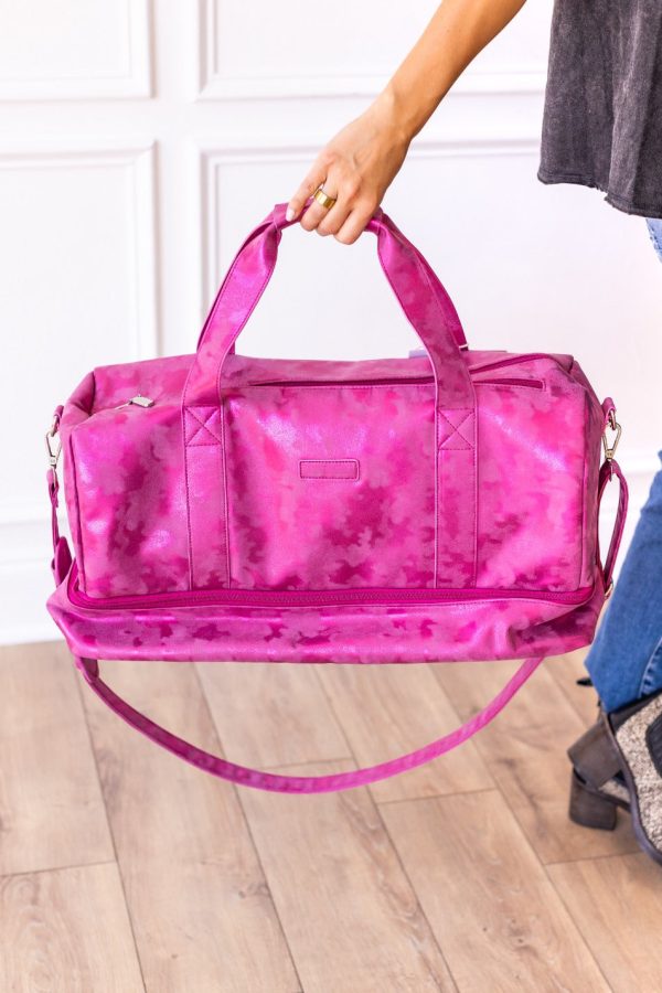 Let’s Go Duffle Bag - Hot Pink